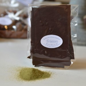 Feuillantine myrte Tristan Chocolatier Suisse