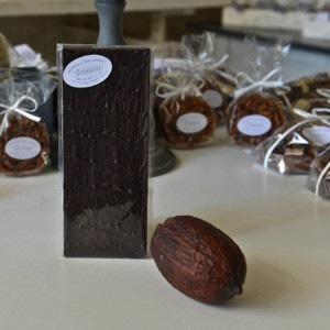 Plaque Nature 99% cacao Tristan Chocolatier Suisse