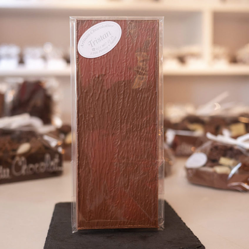 Plaque chocolat Lait 35 % Tristan Chocolatier