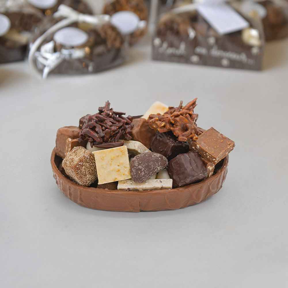 Ovale lait Tristan Chocolatier Suisse