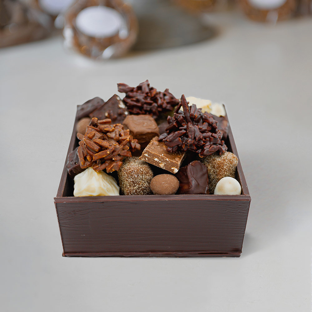 Panier noir 54% Tristan Chocolatier Suisse